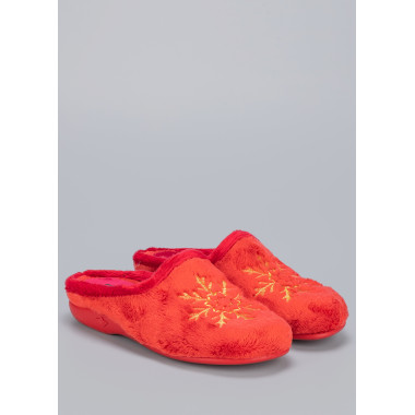 Тапочки AlberolaZ30642/red/gold/262