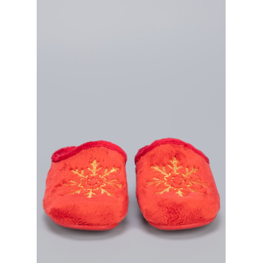 Тапочки AlberolaZ30642/red/gold/262