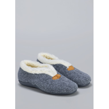 Тапочки Закрытые LuzonD33/gris/262