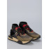 Высокие кроссовки Elhann HNSJ001/Kaki/black/261